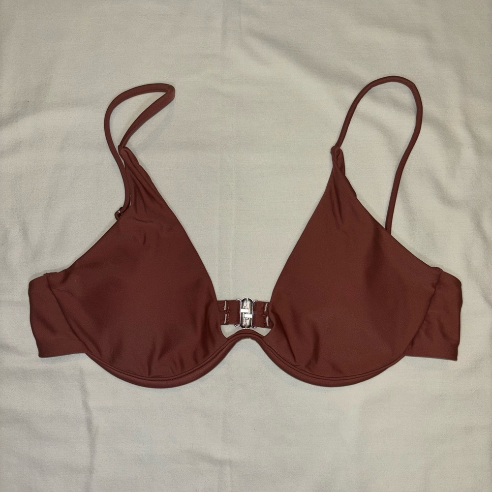 Pink-ish bikini top